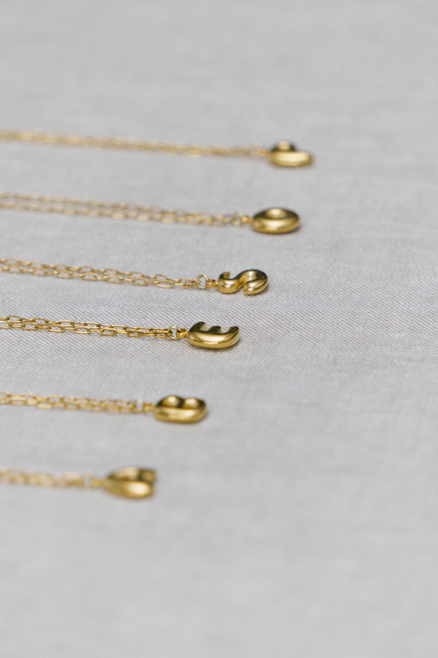 Initial necklace