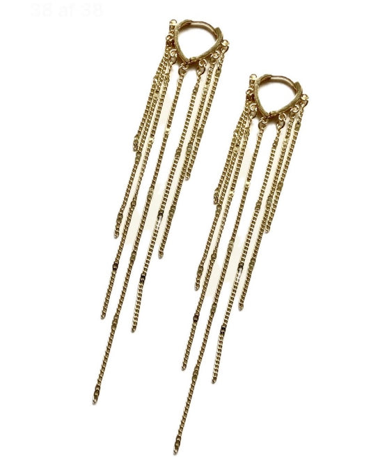 Long Stripes Earrings