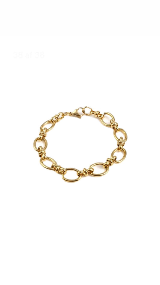 Knotted bracelet