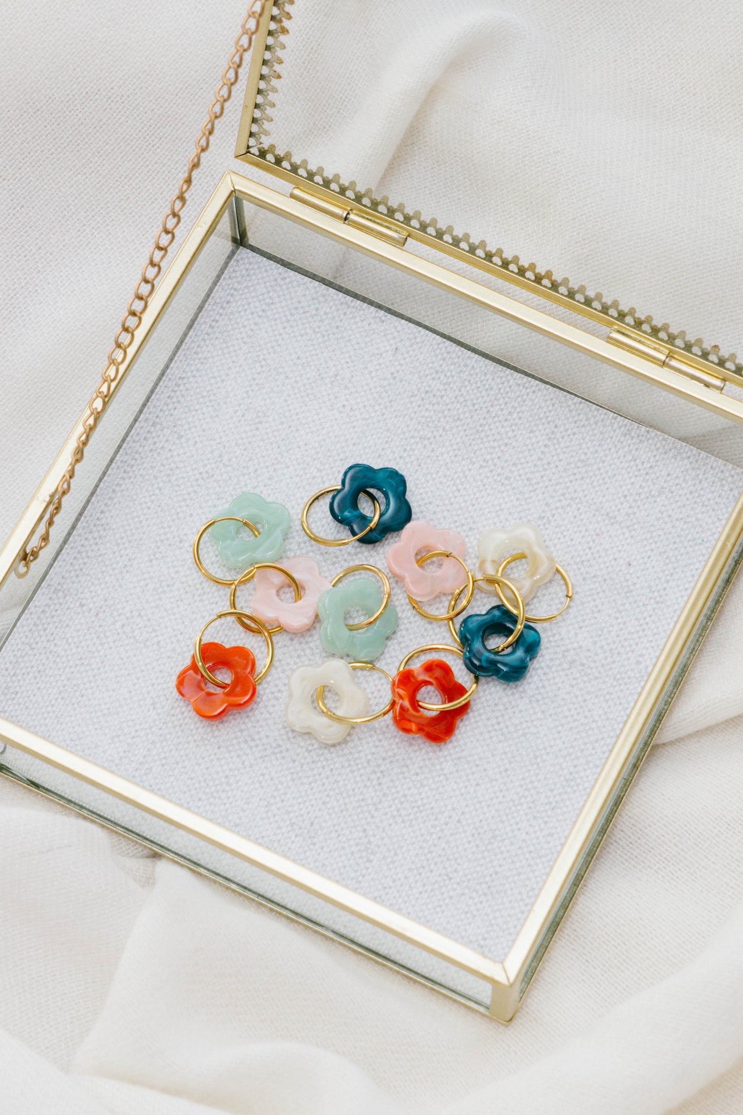 Flower hoops