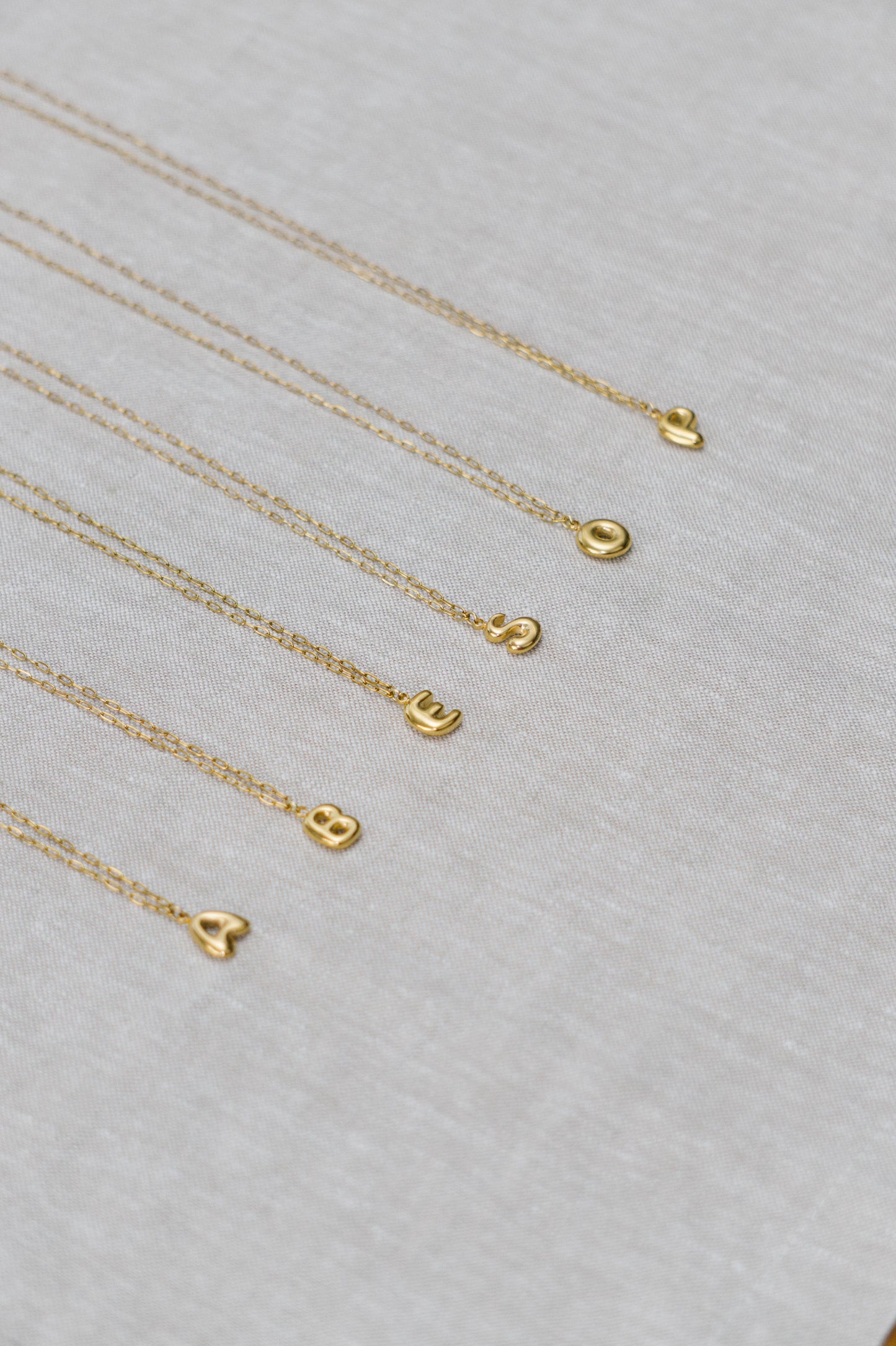 Initial necklace