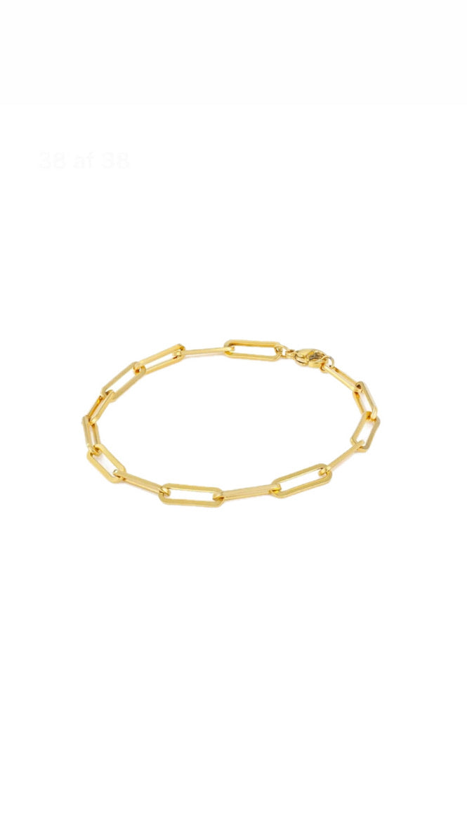 Thin chain bracelet