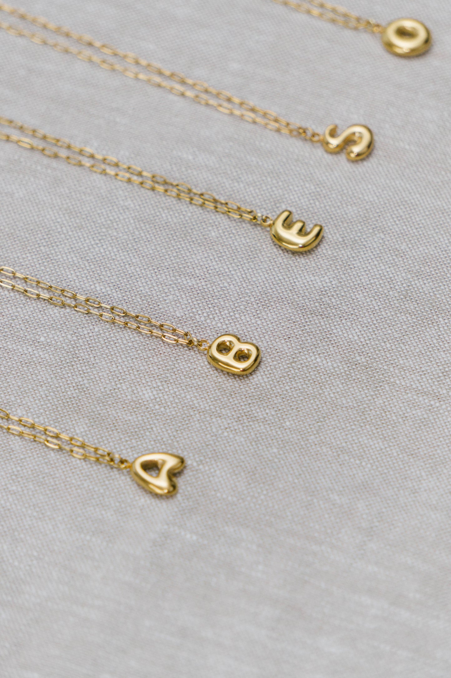 Initial necklace