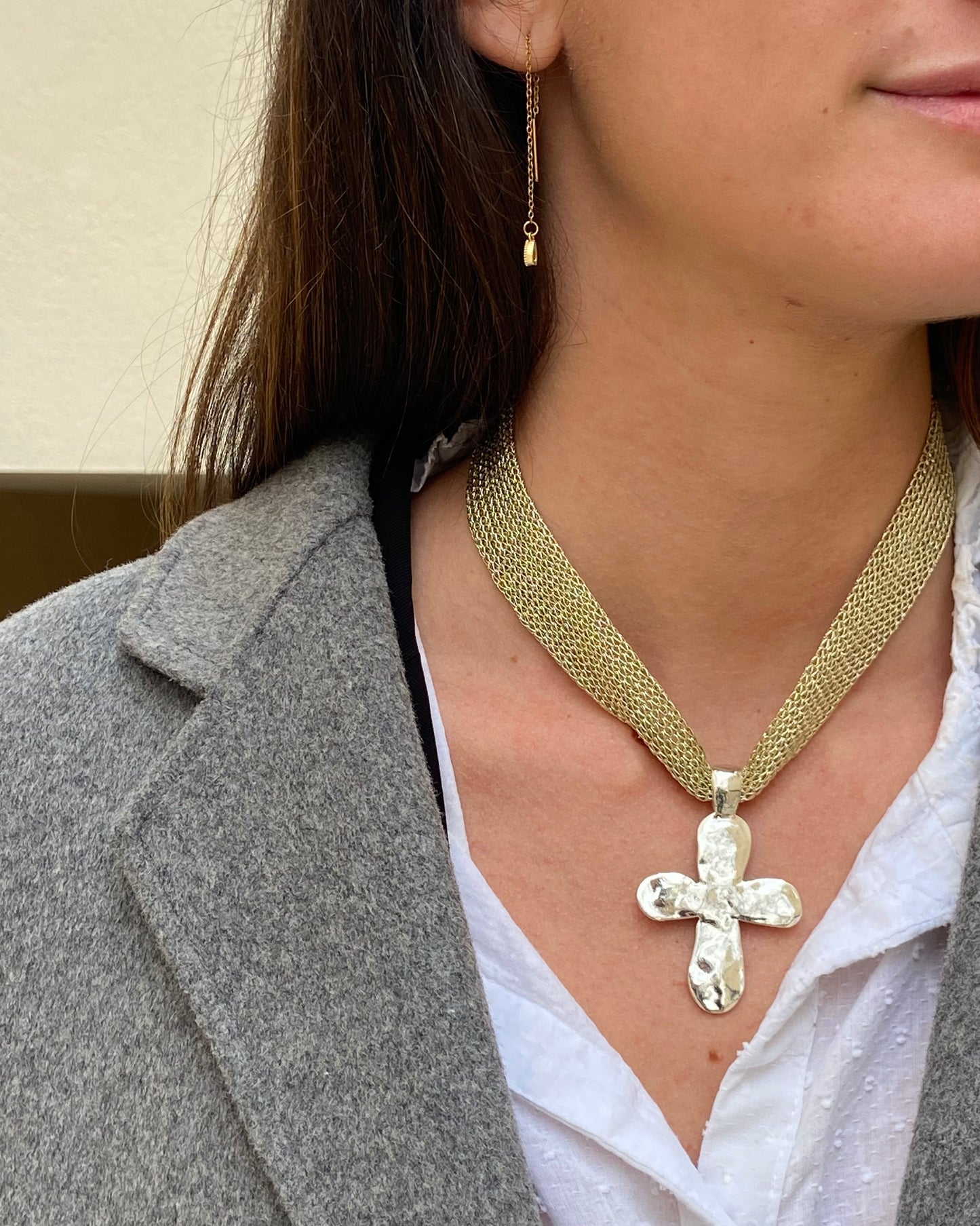 Gold Cross Necklace