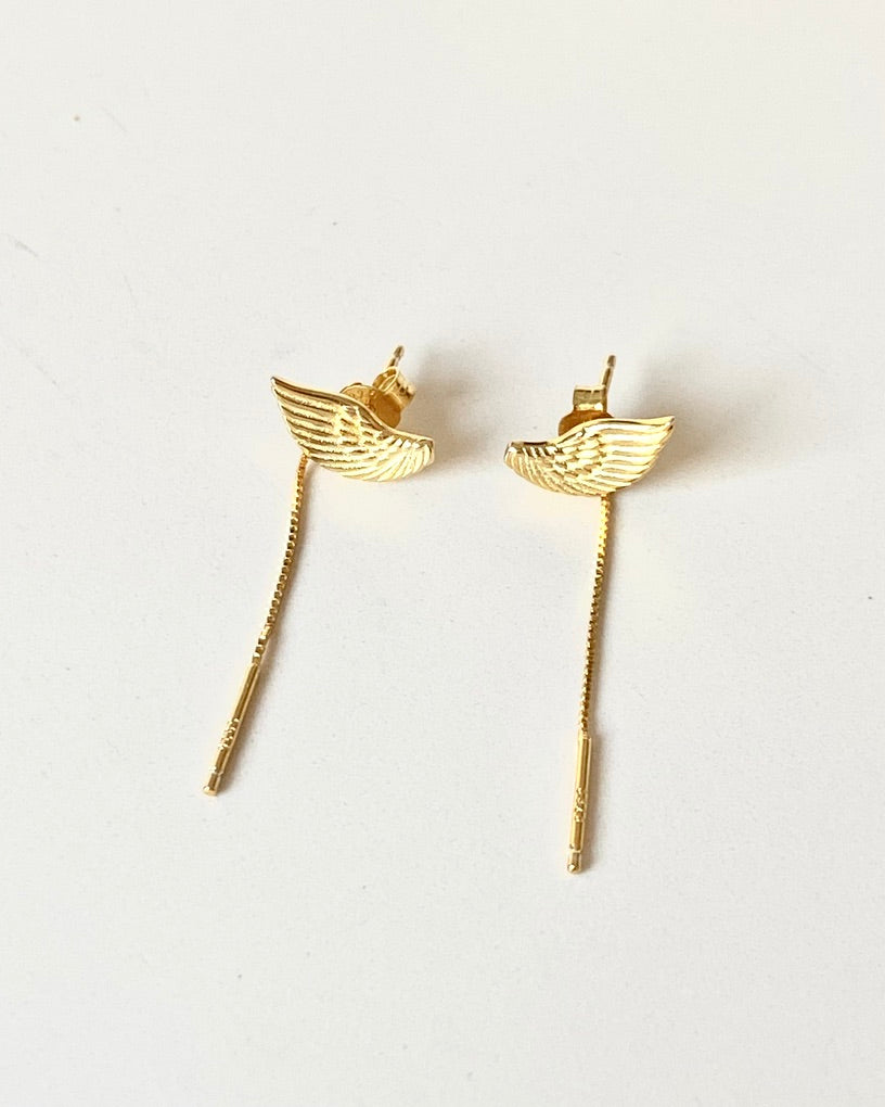 Wings earrings