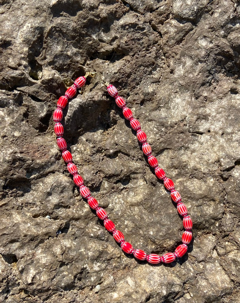 Red&White Necklace