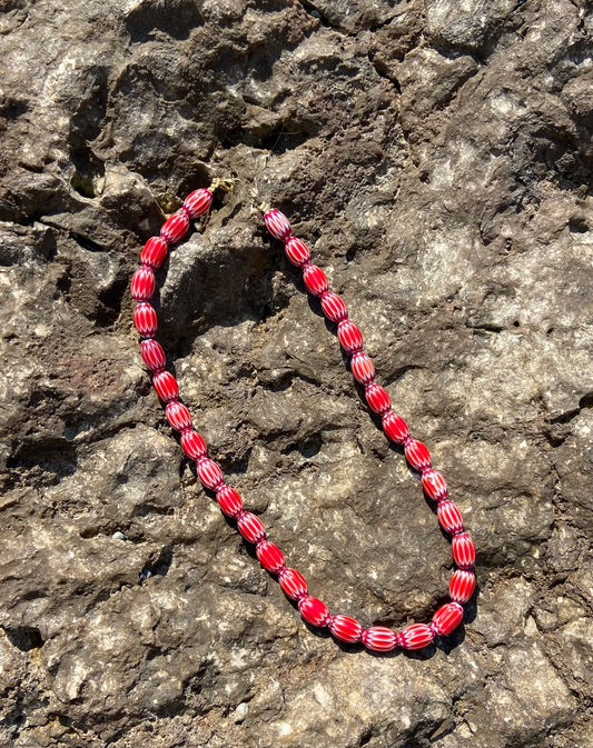 Red&White Necklace