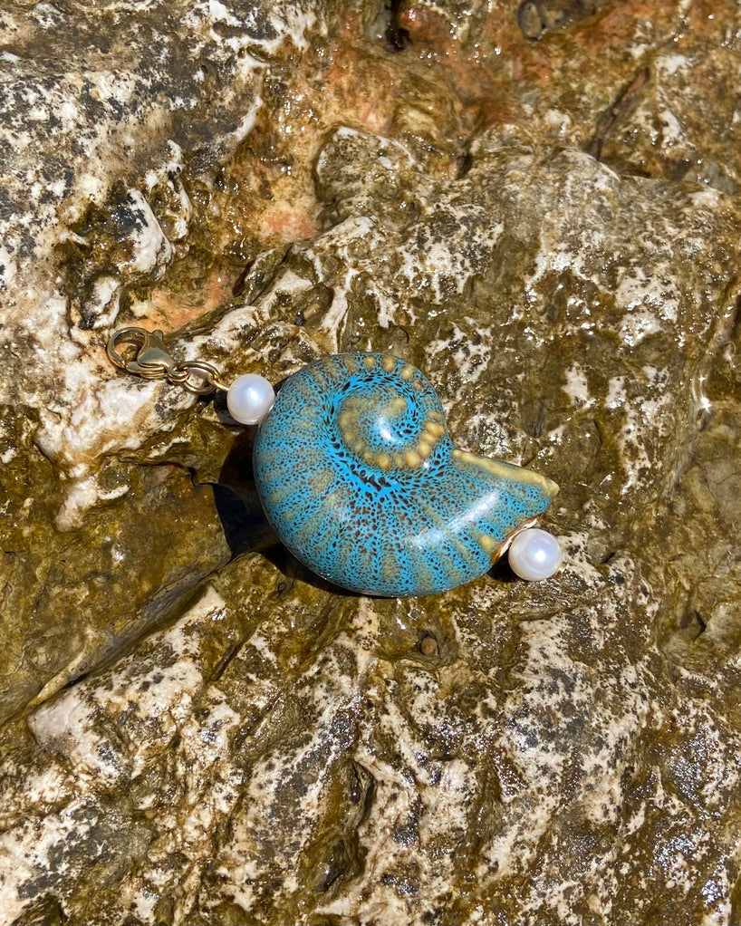 Blue Shell Charm