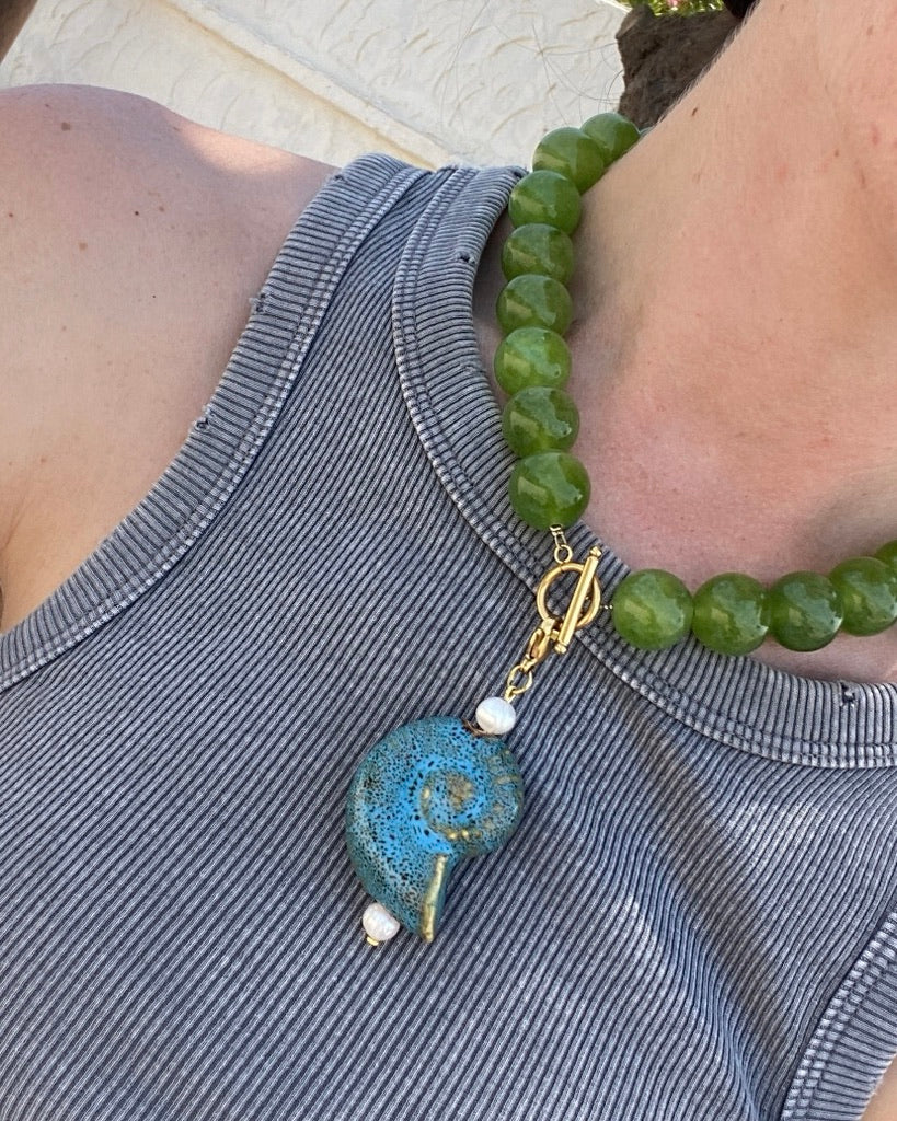 Green Base Necklace